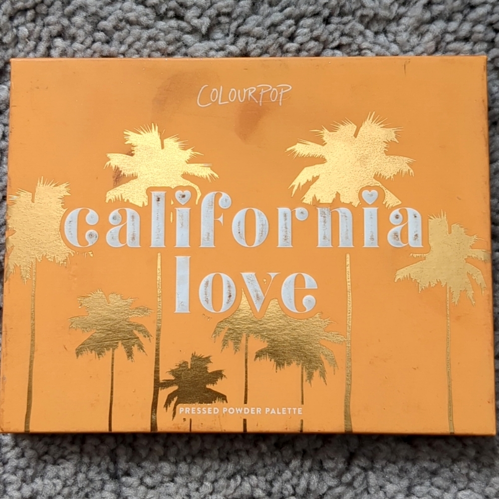 ColourPop cosmetics - California Love eyeshadow palette